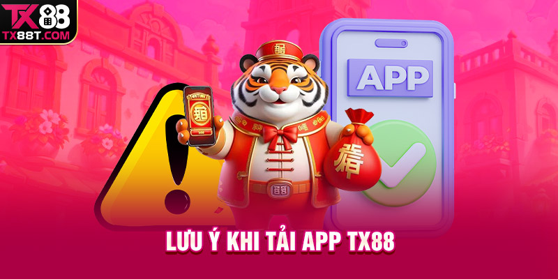 Lưu khi khi tải app TX88