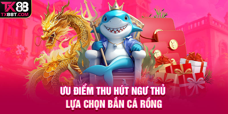Ưu điểm thu hút ngư thủ lựa chọn bắn cá rồng